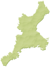三重県地図のイラスト